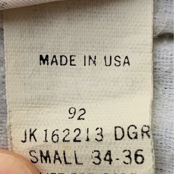 Vintage FCHS Logo Snap Button Jacket Adult Large Mens 80s 90s Green Coat - Picture 4 of 6